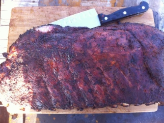 Smoked Spare Ribs 